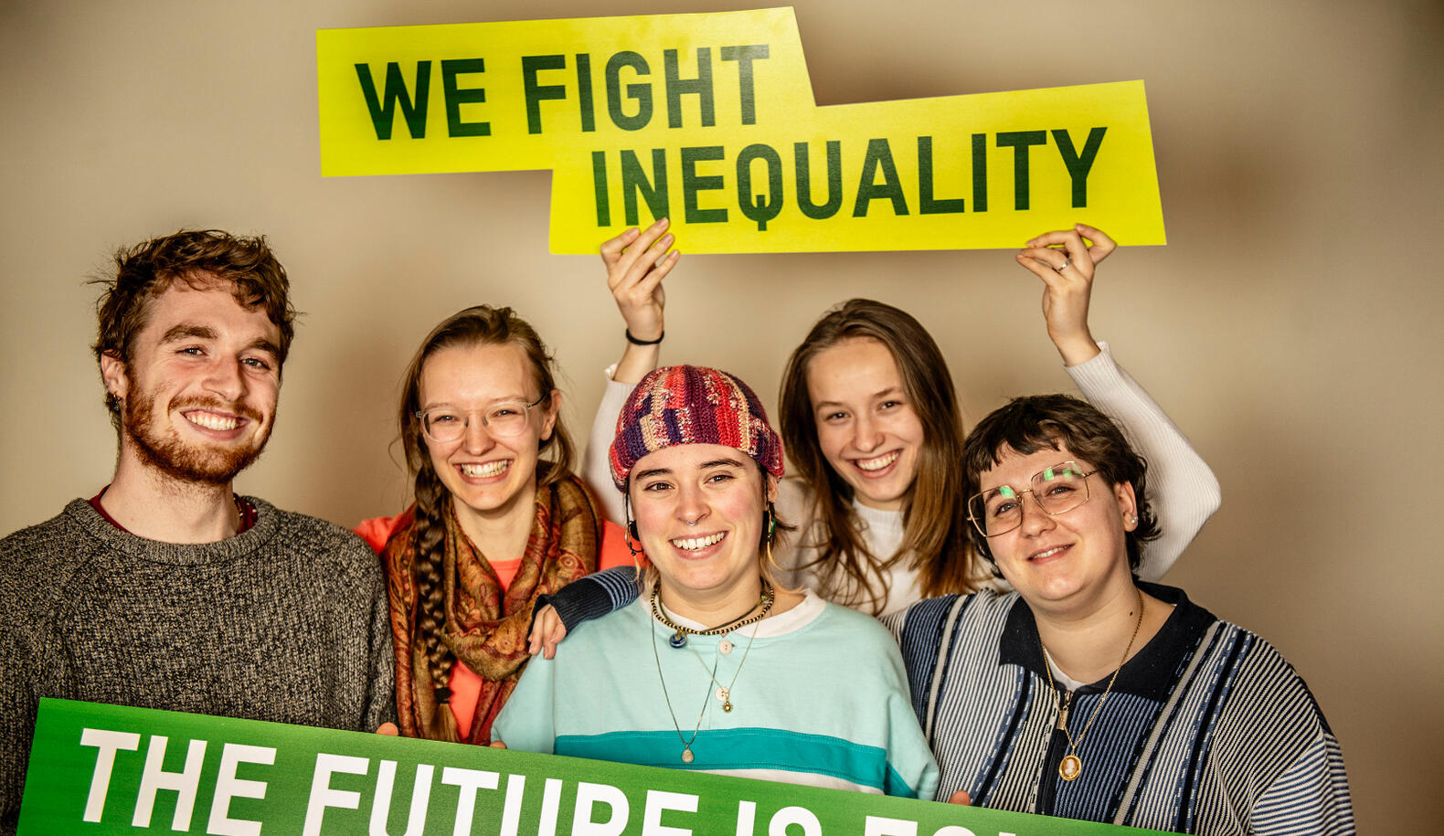 we fight inequality