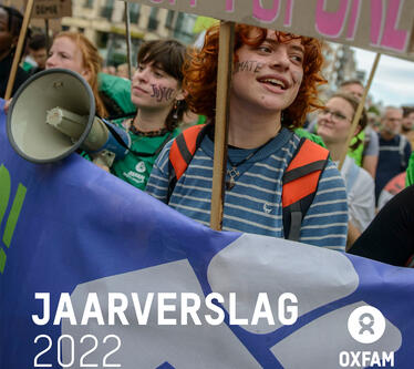 Cover jaarverslag Oxfam BE 2022 NL 