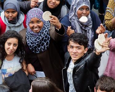 Rijst actiefiche wereldwinkel op school