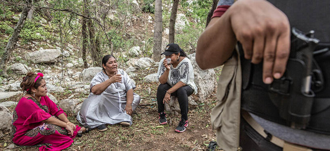 Milieuactivisten in Colombia