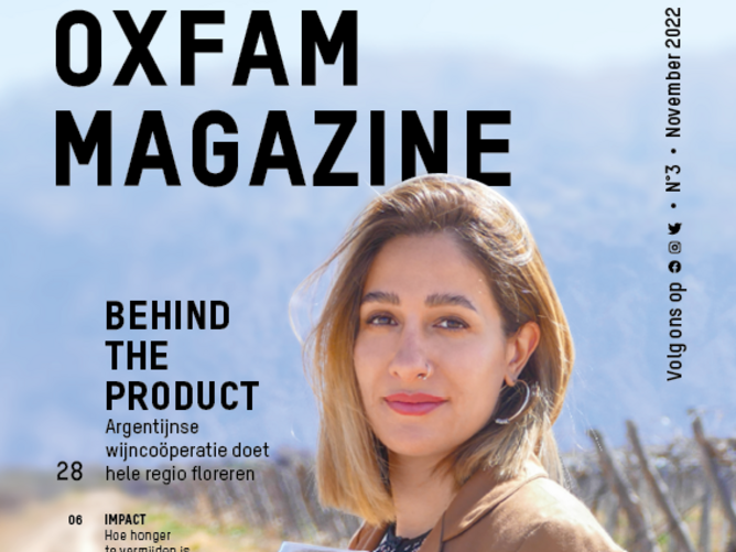 NL Cover oxfam magazine 3 november 2022