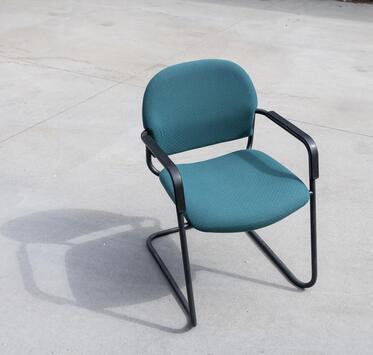 IMPACT Furniture green chair, secondhand office furniture