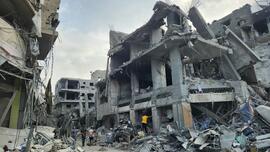 Bombardementen in Gaza