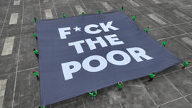 F*ck The Poor banner