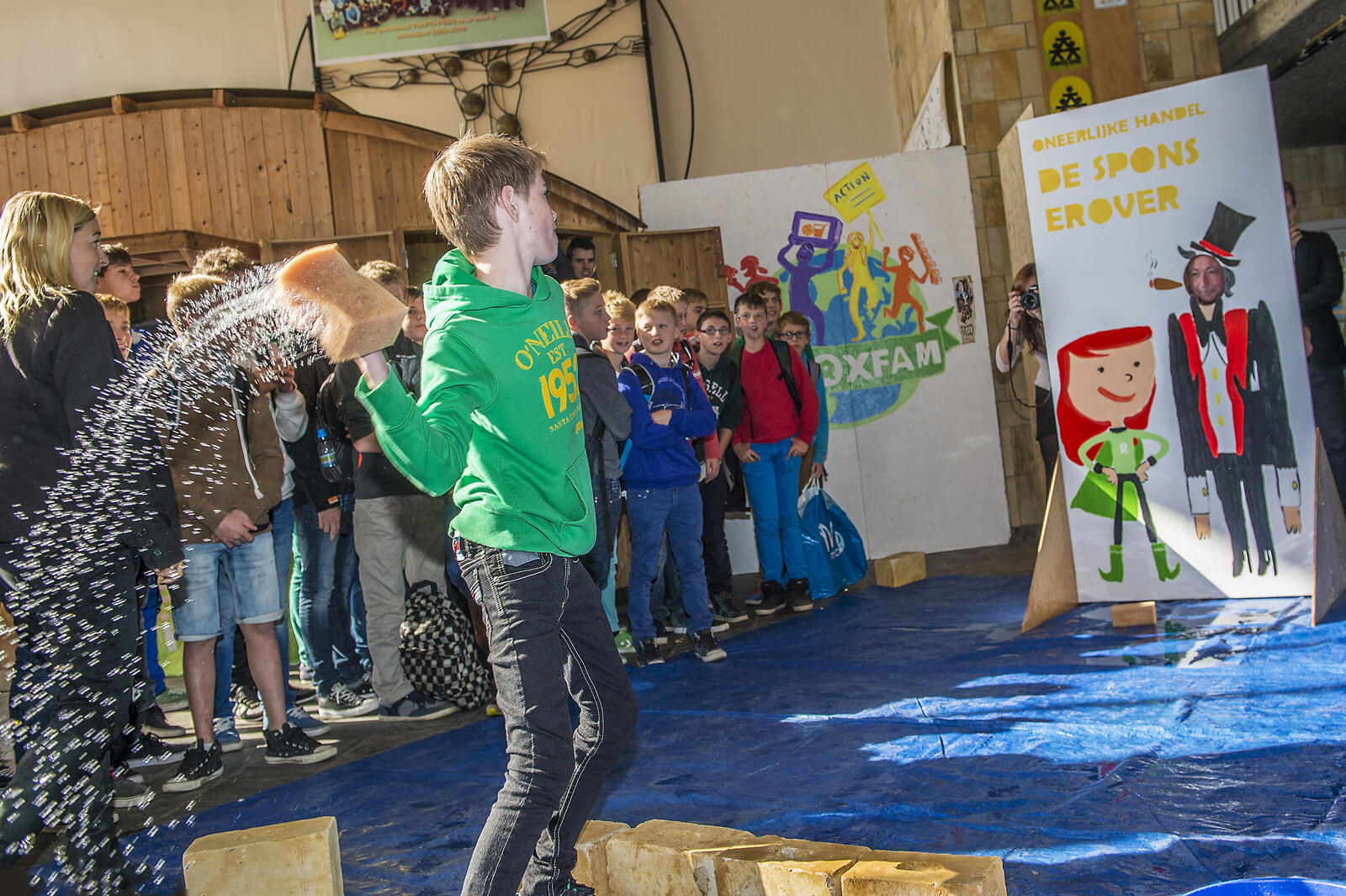 spons erover wereldwinkel op school