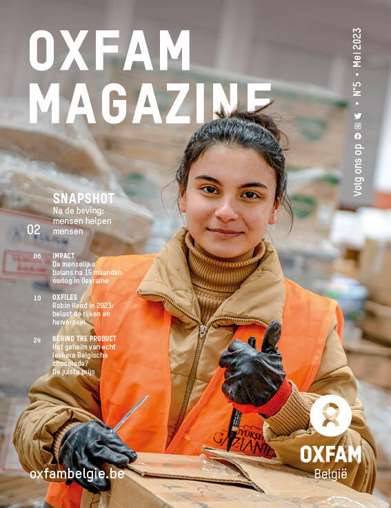 De cover van Oxfam Magazine 5