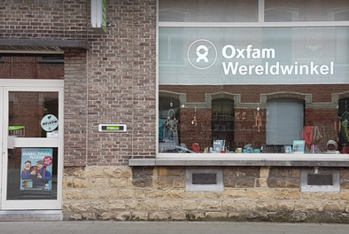 Lijm Slim jeans Oxfam-Wereldwinkel Willebroek | Oxfam België